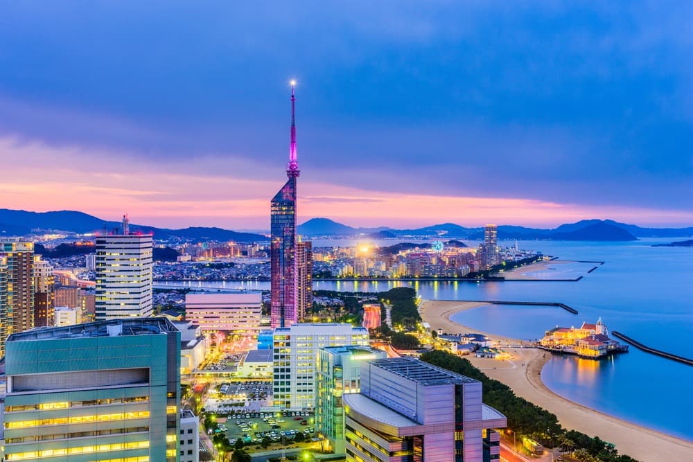 Fukuoka, auf der Insel Kyushu